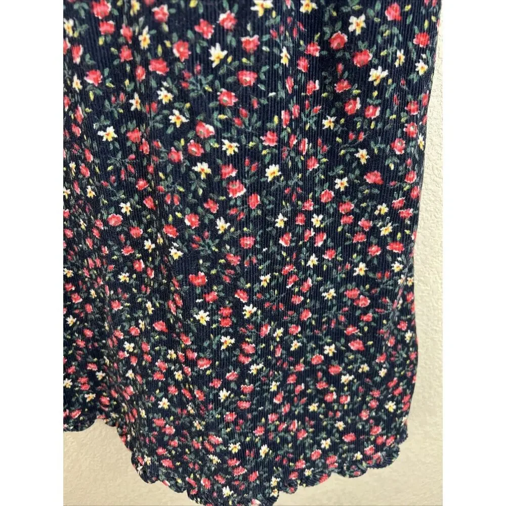 Ralph Lauren Floral Corduroy Little Girls Size‎ 6